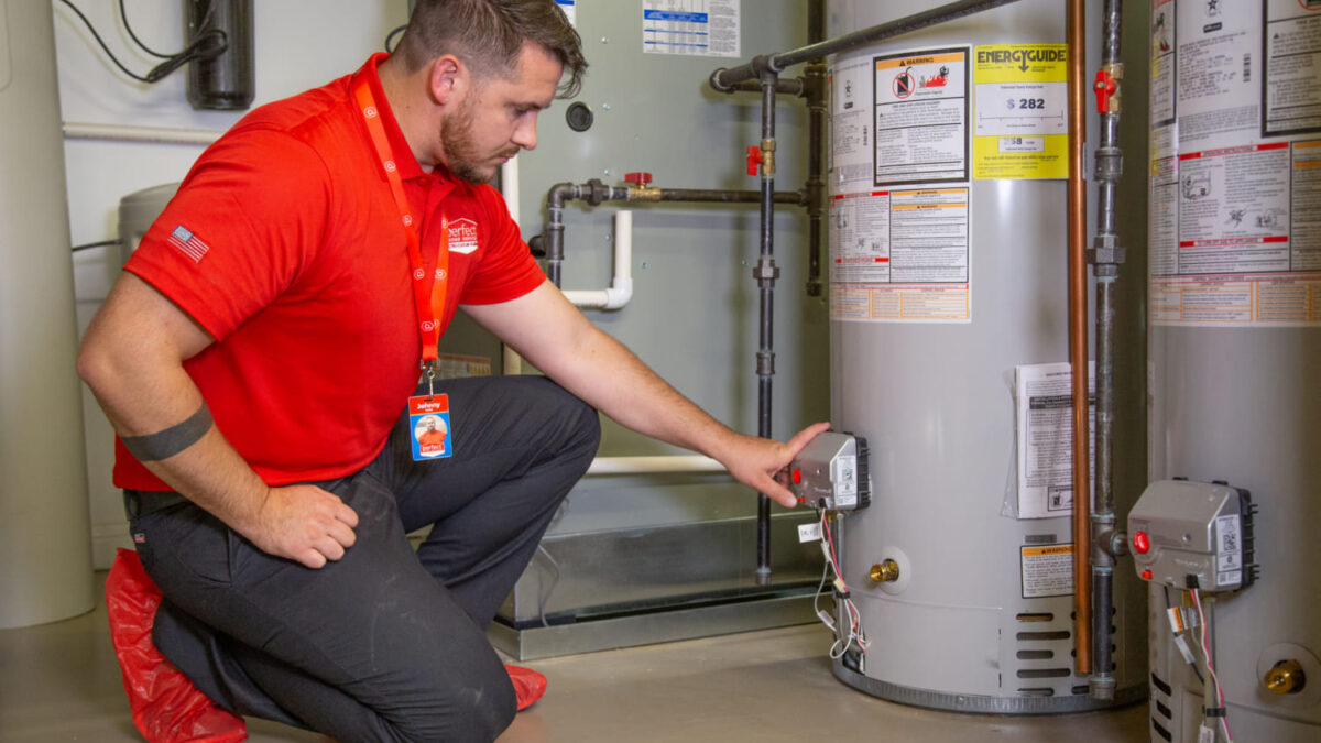 water heater installations & repairs