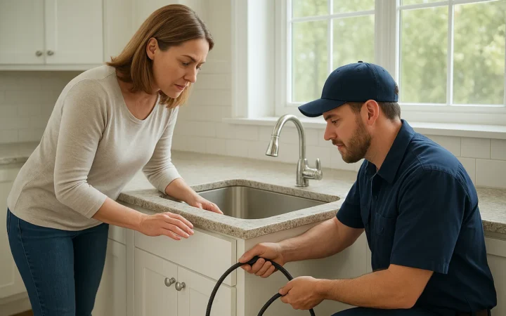 drain cleaning in Franklin, WI